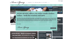 Desktop Screenshot of annespang.com